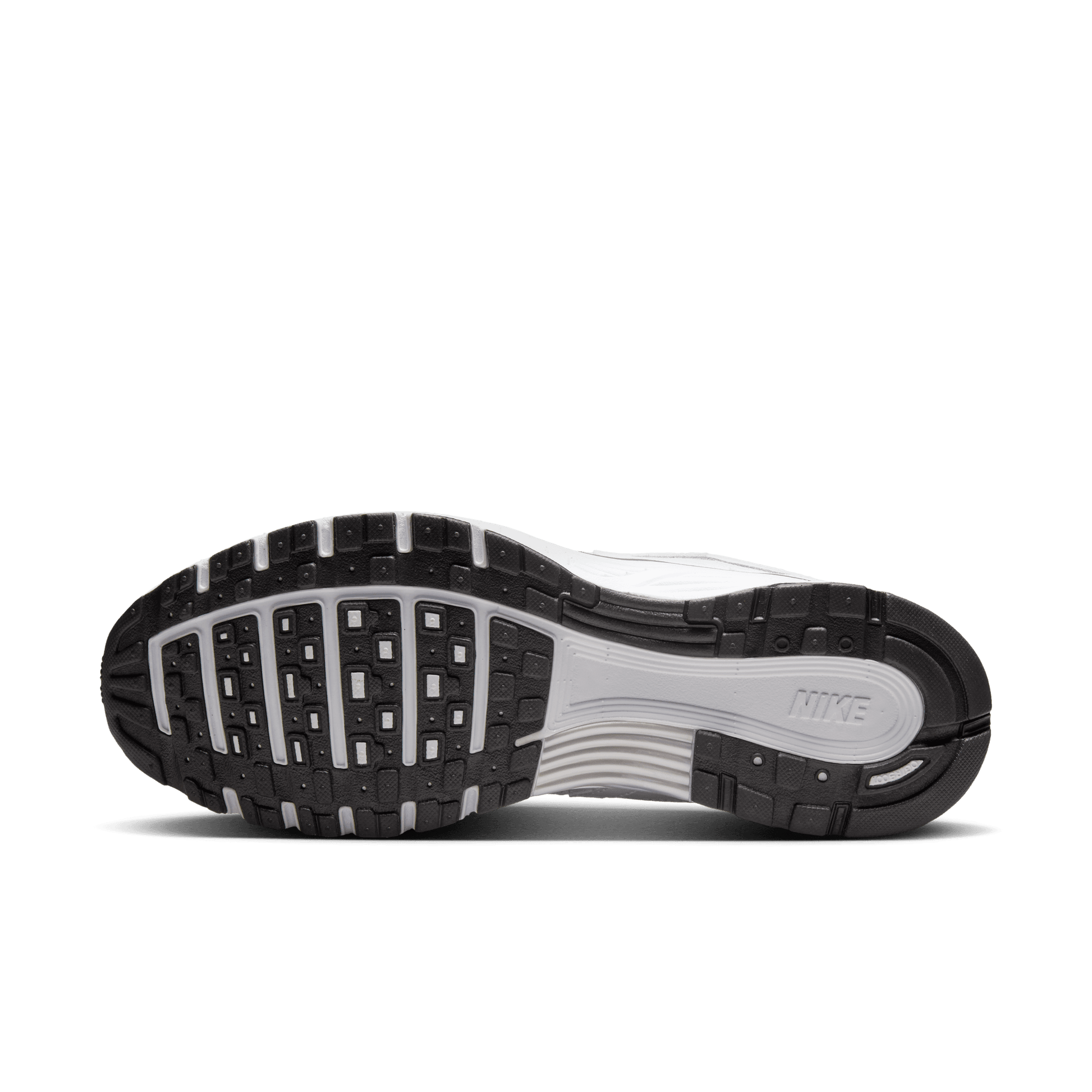 Men's Nike P-6000 "White Metallic Silver Black"