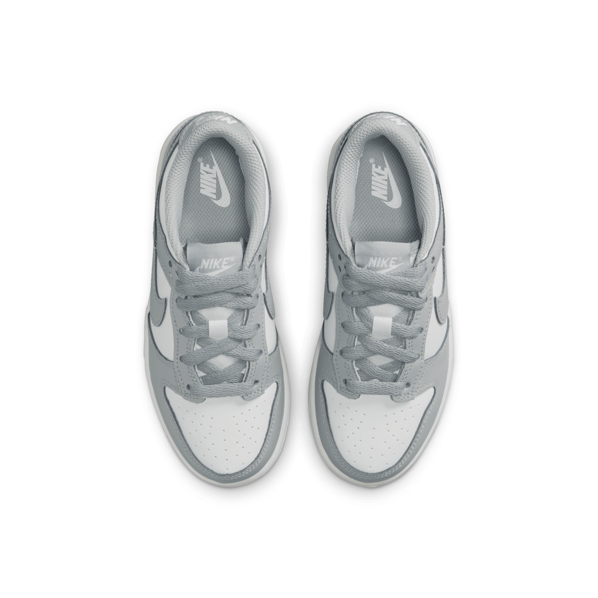 Little Kids' Nike Dunk Low "Light Smoke Grey"