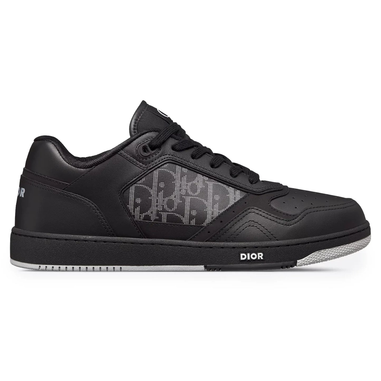 Dior B27 Uptown Black Smooth Calfskin Sneaker